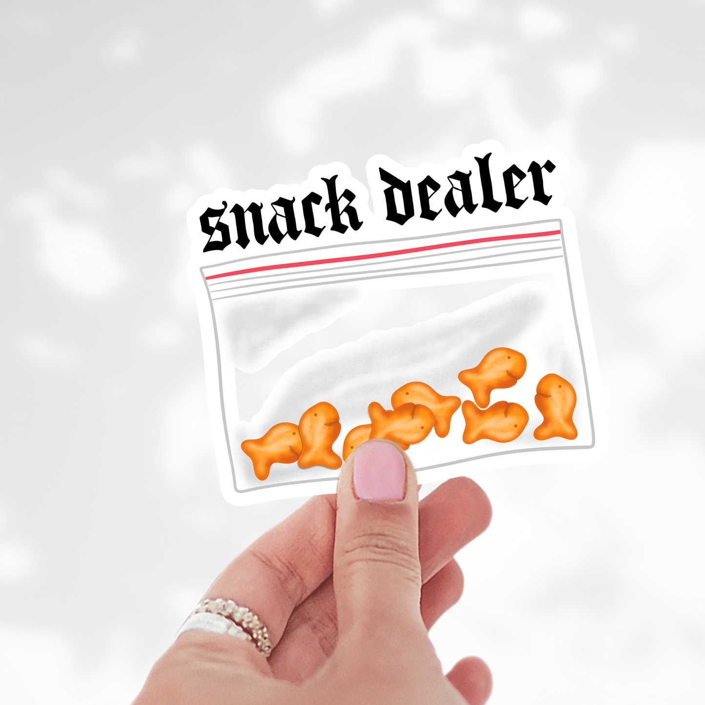 Snack dealer Sticker