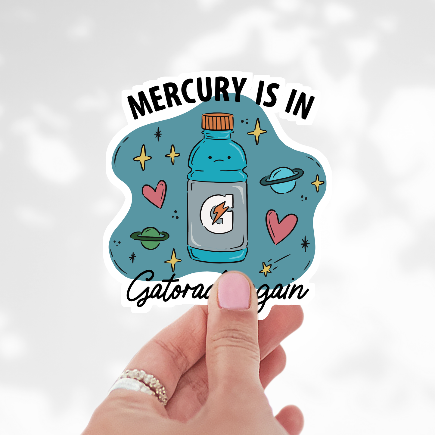 Mercury Sticker