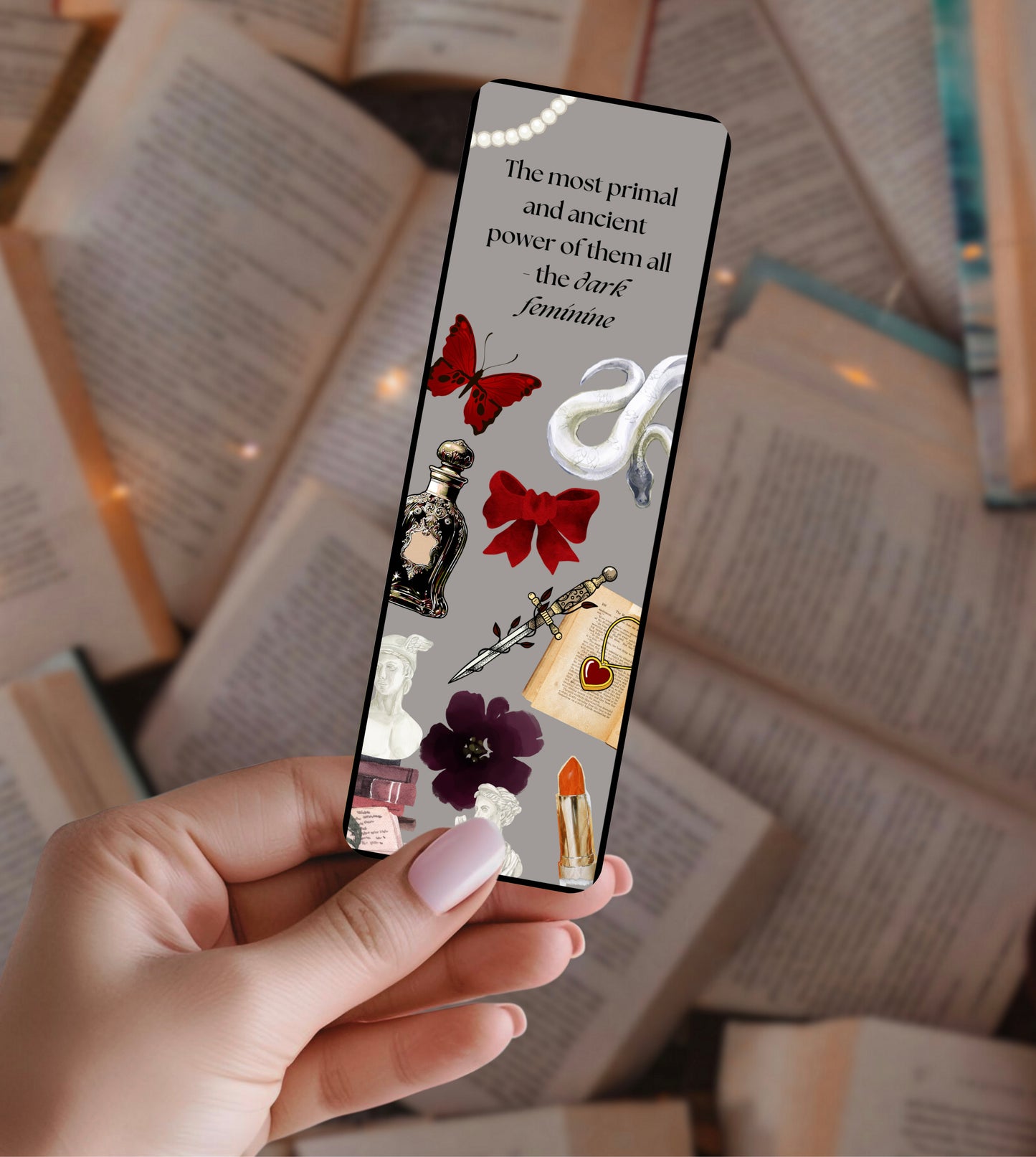 Dark Feminine Bookmark