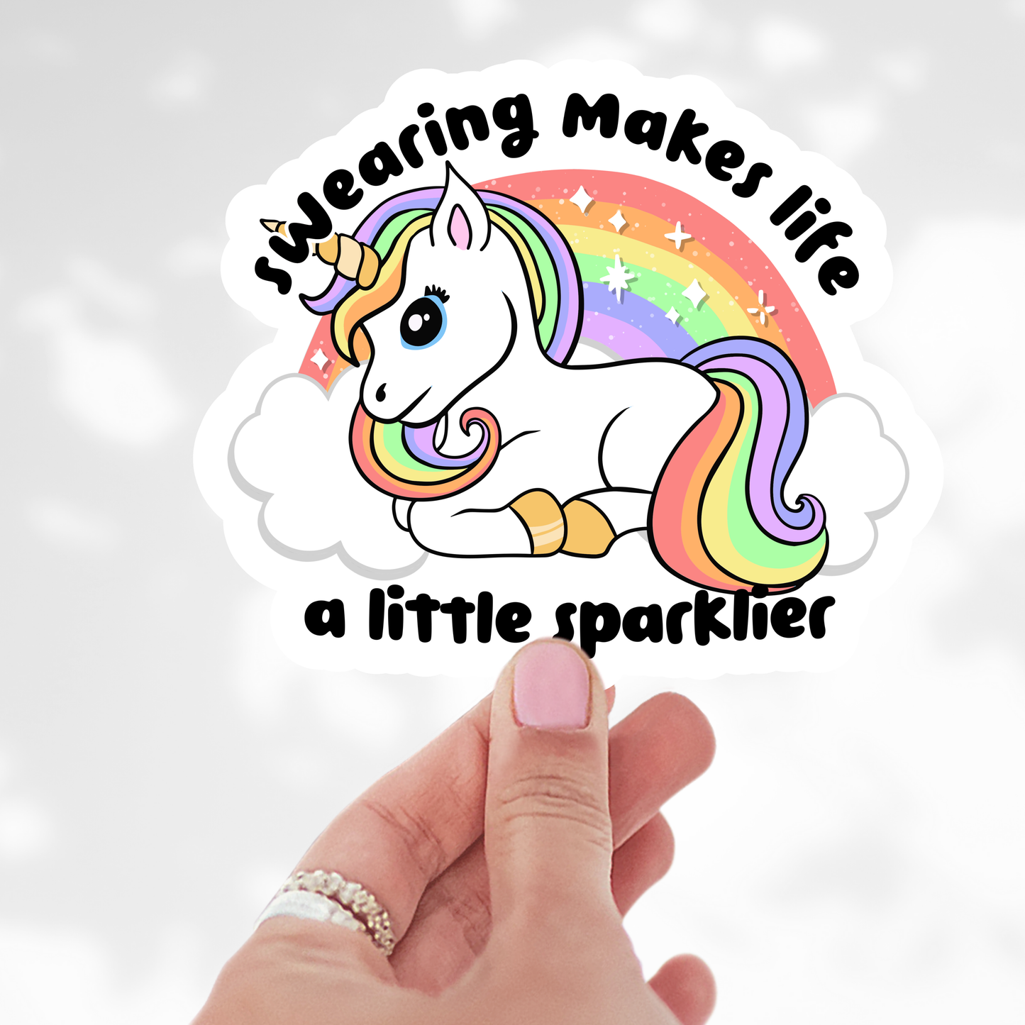 Swearing Sticker