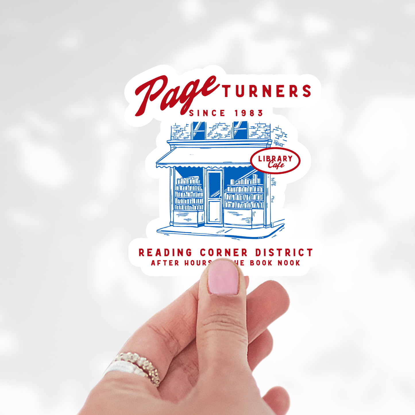 Page Turners Sticker