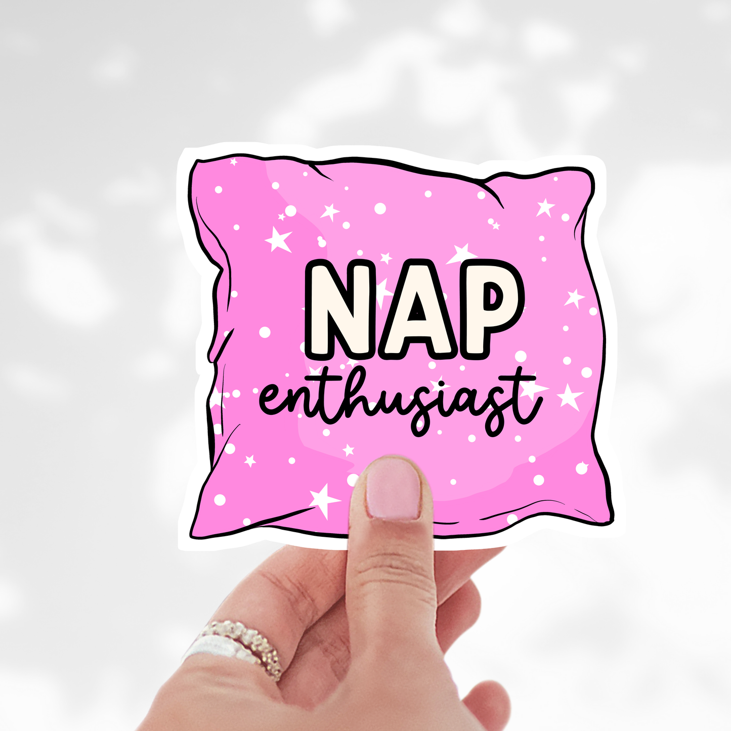 Nap enthusiast Sticker