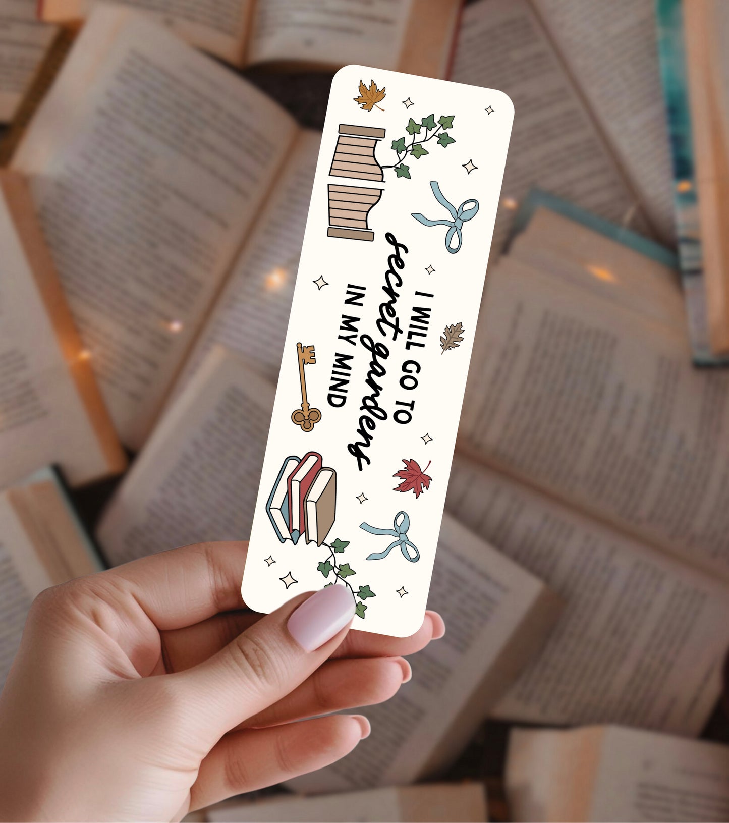 Secret Gardens Bookmark