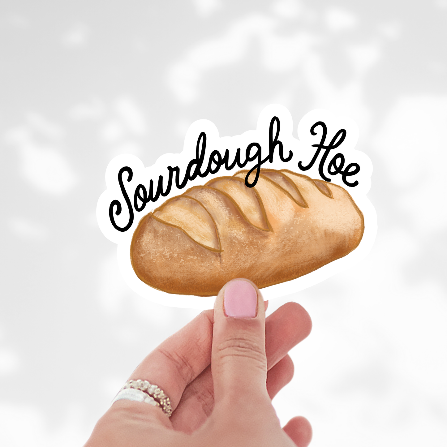 Sourdough Hoe Sticker