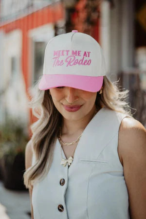 Meet me at the Rodeo Trucker Hat