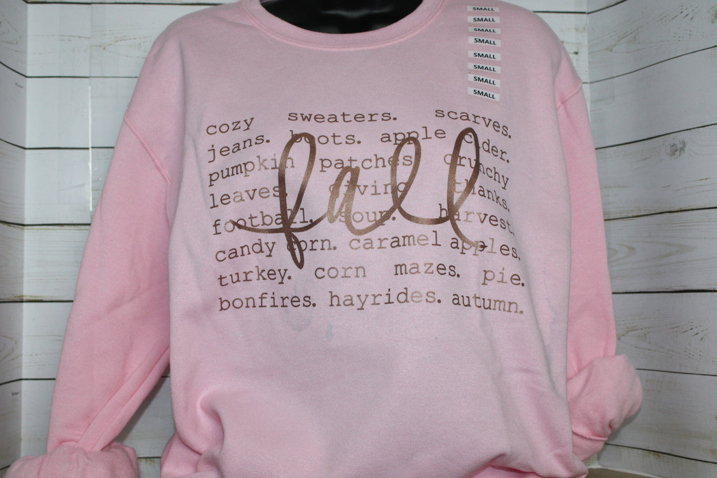 Fall Typography Sweatshirt