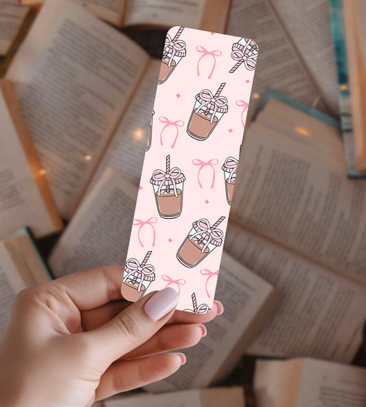 Iced Coffee Coquette Bookmark