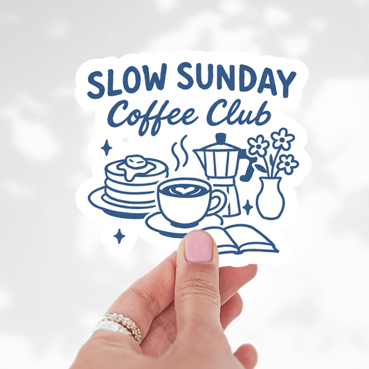 Slow Sunday Sticker