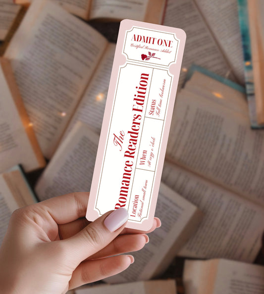 Romance Readers Bookmark