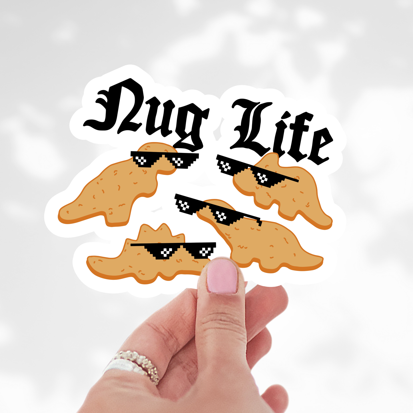 Nug life Sticker