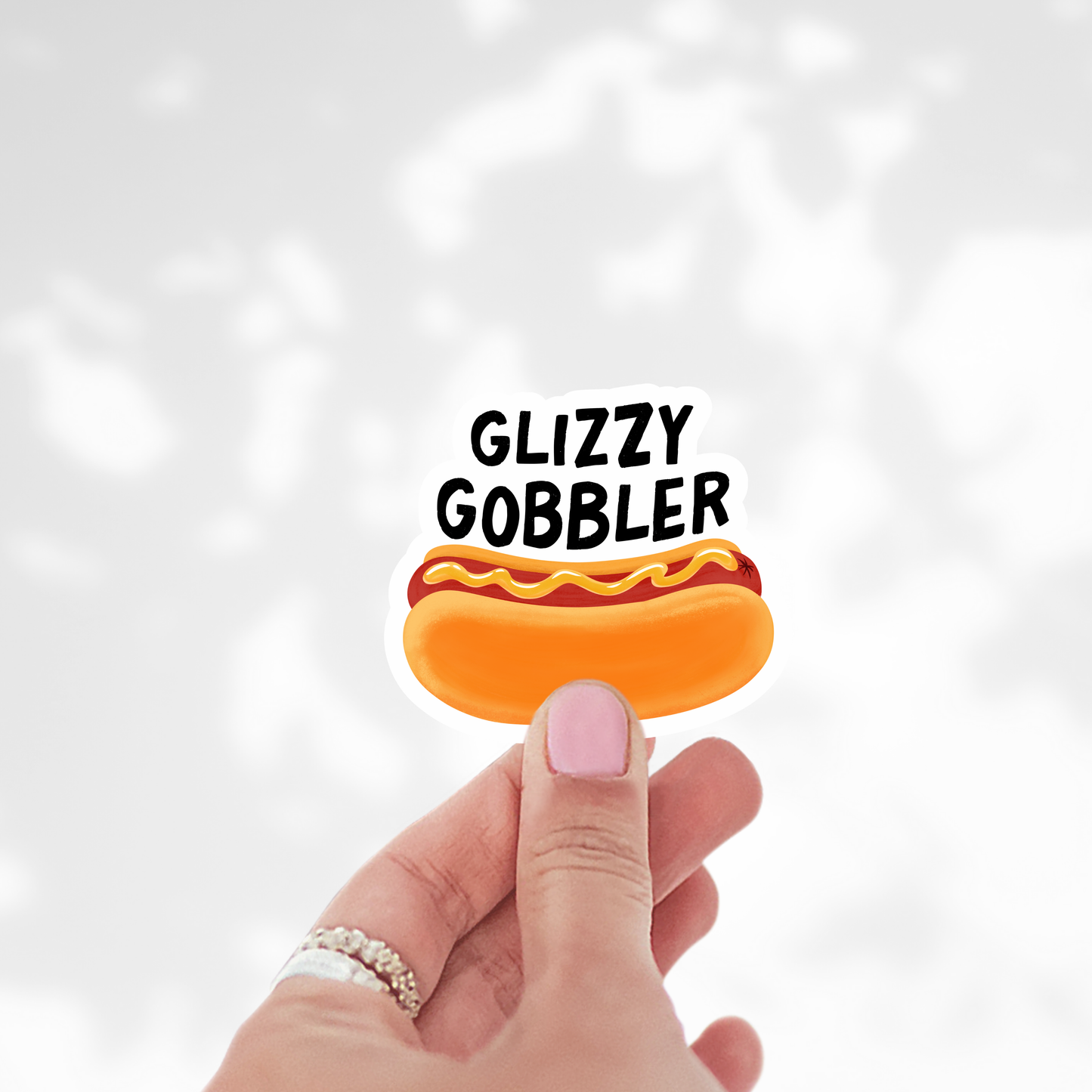 Glizzy gobbler Sticker