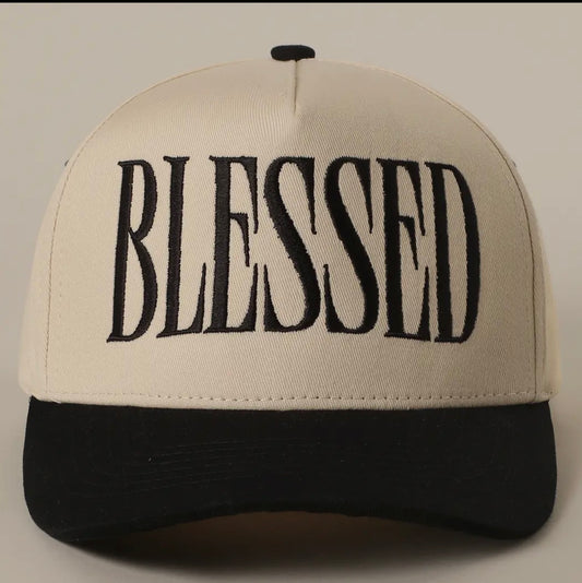 Blessed Embroidered Trucker Hat