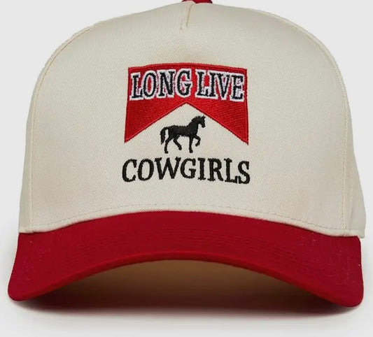 Long live cowgirls Embroidered Trucker Hat