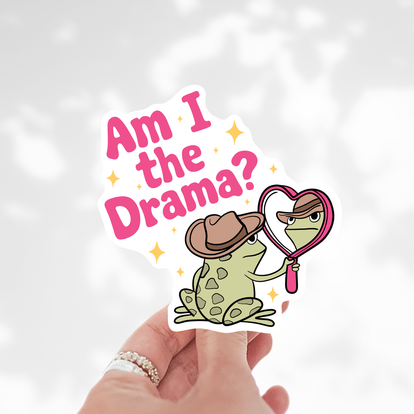 Am I the drama Sticker