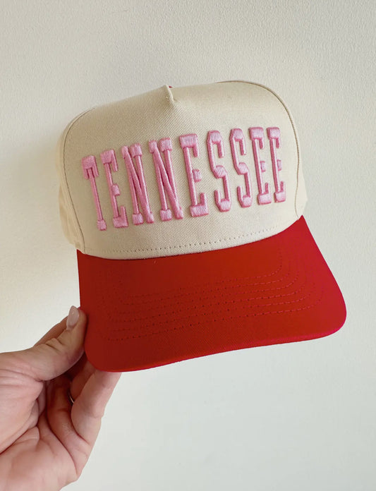 Tennessee Puff Embroidered Trucker Hat