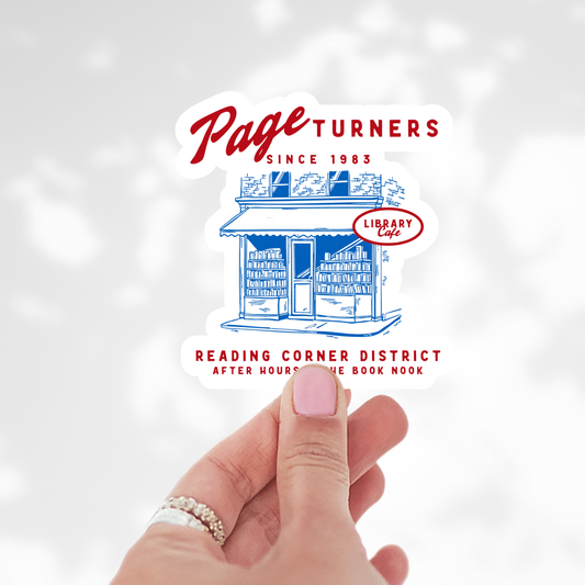 Page Turners Sticker