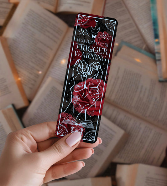 Trigger Warning Bookmark