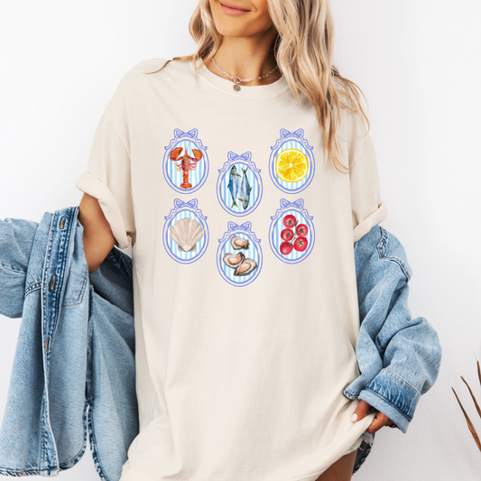 Coastal Collage Tshirt