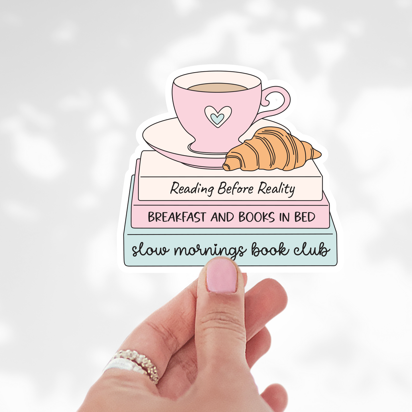 Reading for reality Sticker