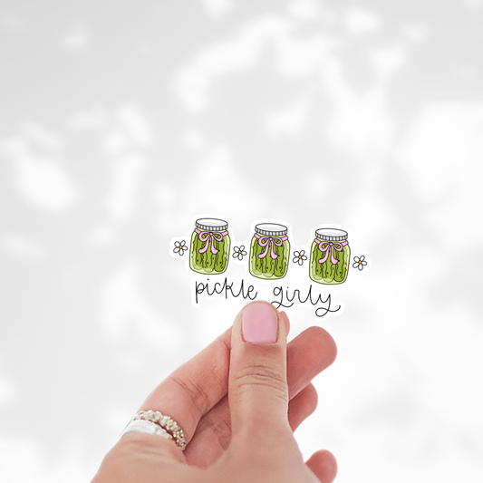 Pickle girly Sticker