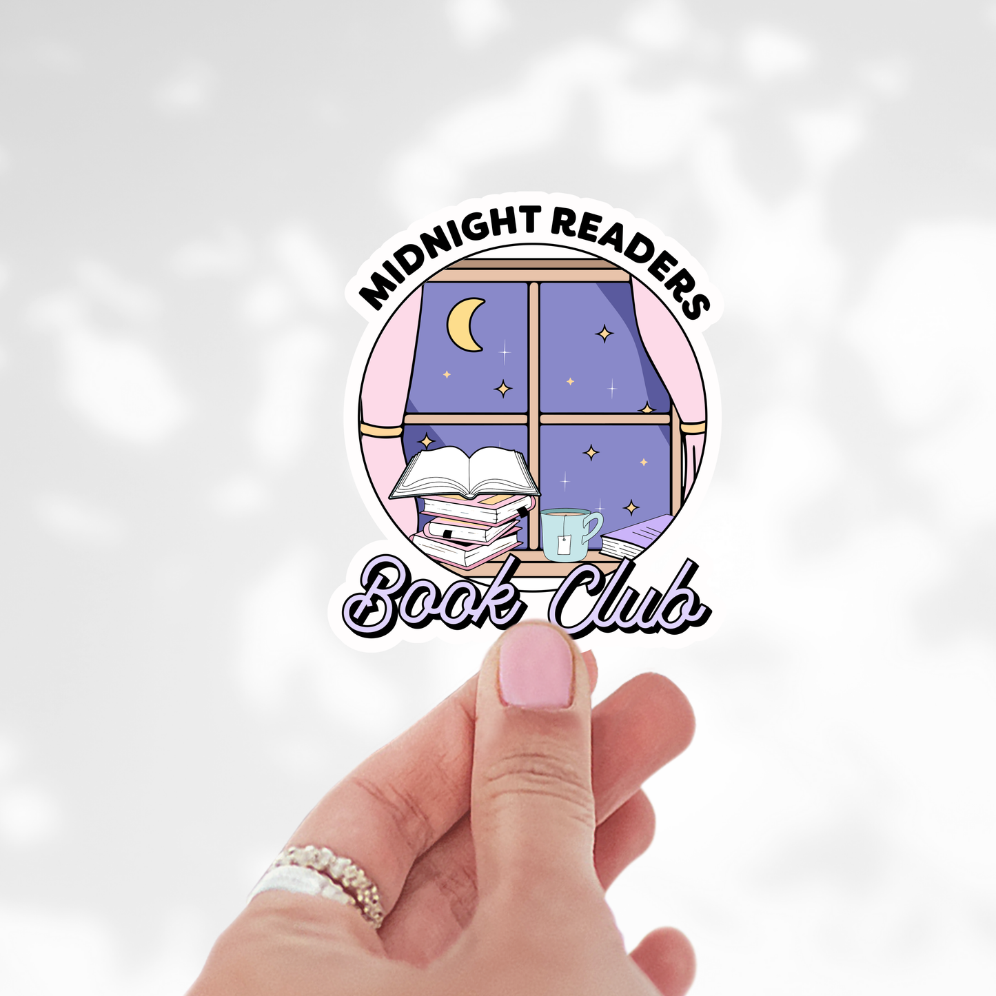 Midnight Readers Sticker